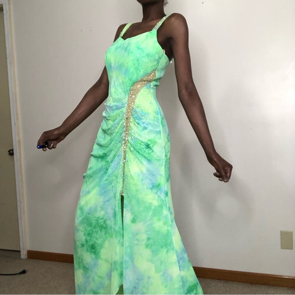 Y2K | LE GALA MON CHERI Mermaid Prom Dress - Picture 6 of 15